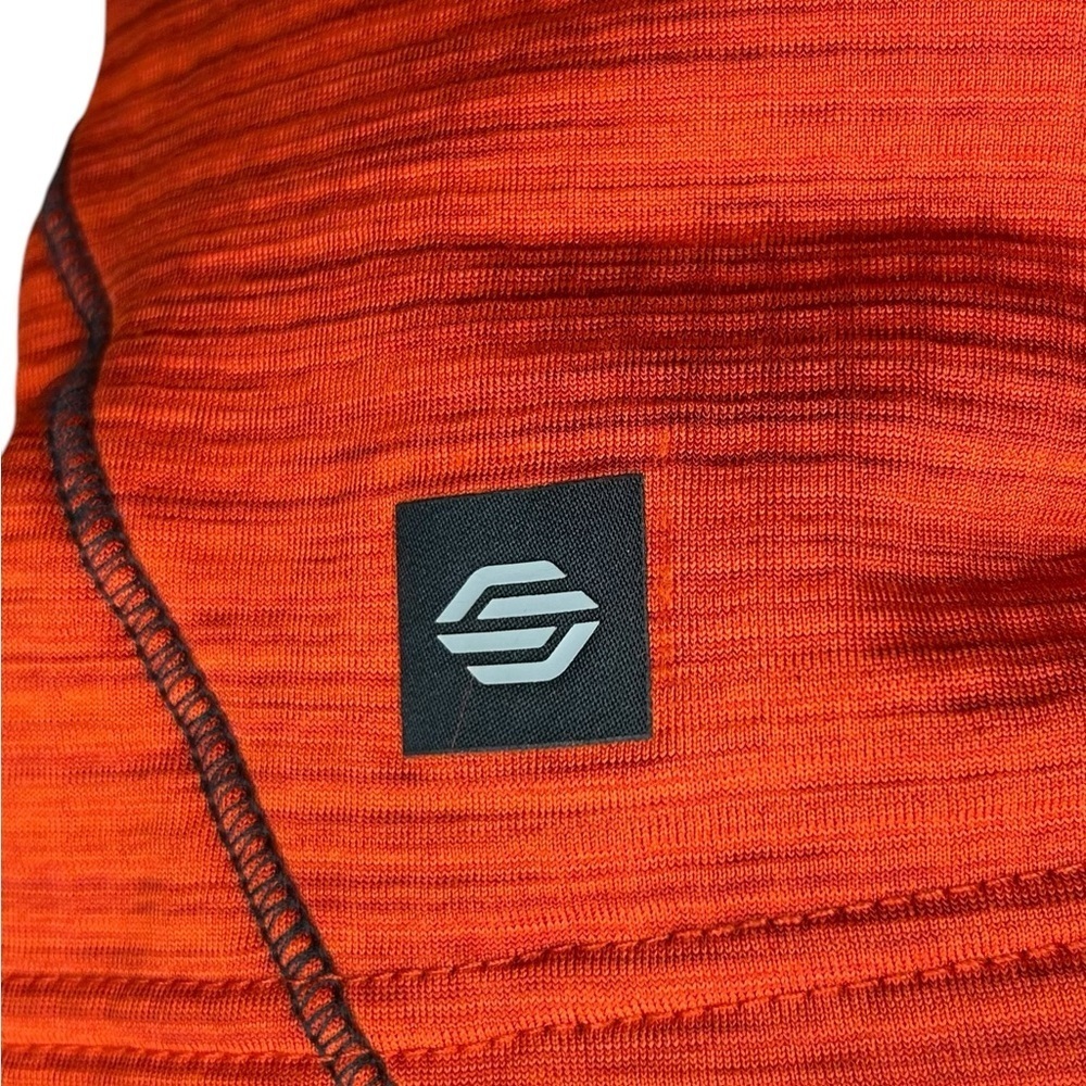Stormtech Base Layer Thermal 1/4 Zip Pullover Fire Orange Men's Size 3XL Outdoor - Picture 5 of 11